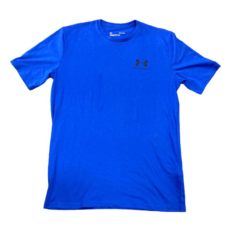 Royal Blue - Under Armour Men's Sportstyle Left Chest Short Sleeve Heat Gear T-S